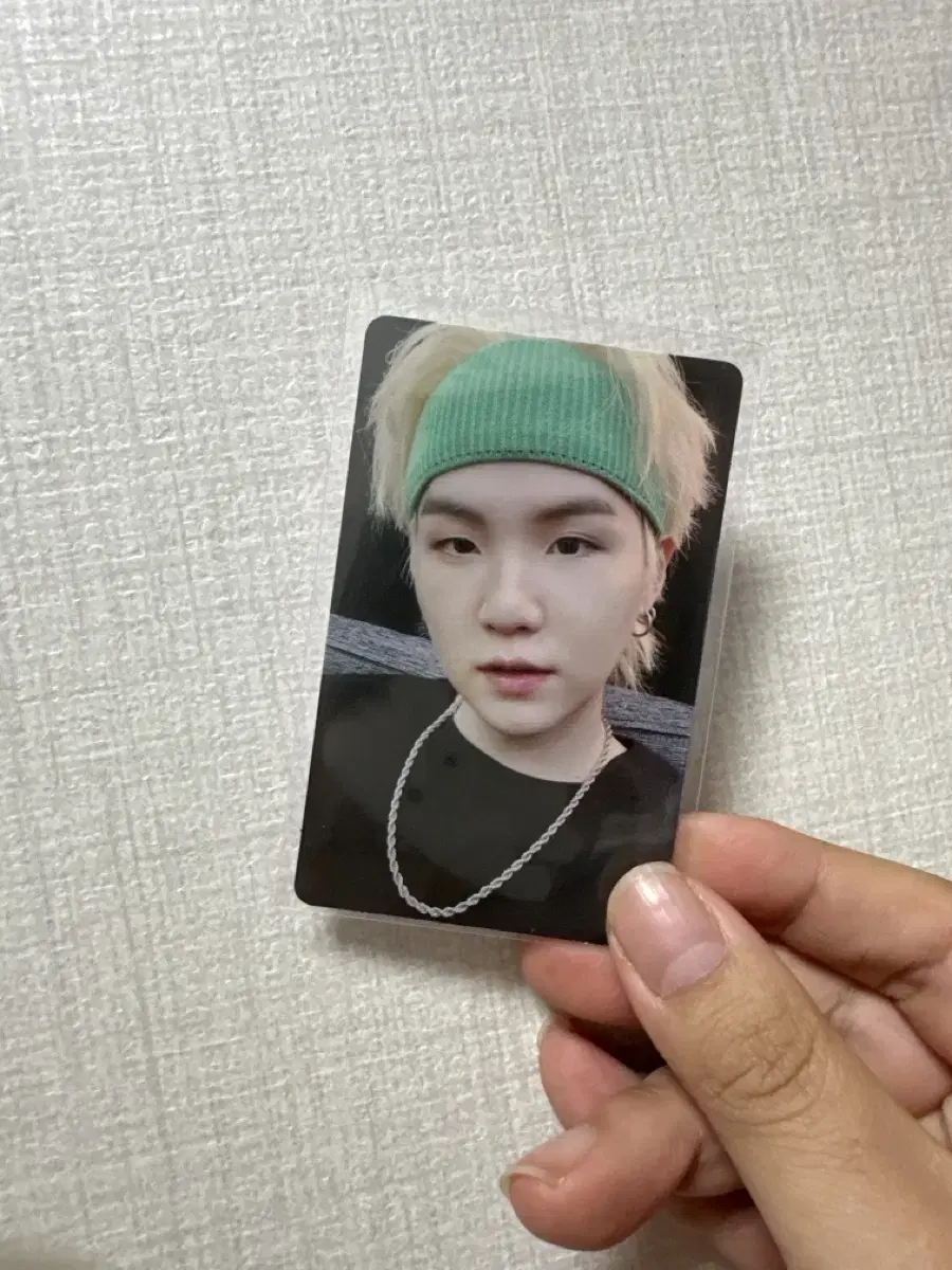 BTS 방탄 슈가 suga 윤기 소우주 머스터 포카 photocard